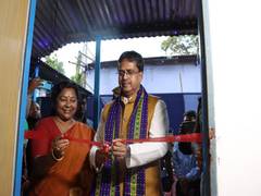 
      
      Tripura CM inaugurates first women's police station in Khowai
      
      
