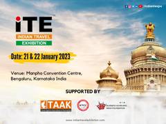 
      
      Indian Travel Exhibition to be held in Bengaluru in January 2023
      
      