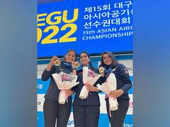 
      
      Junior women's pistol team clinch gold at 15th Asian Airgun
      
      