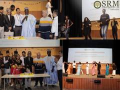 
      
      International Students' Day celebrated in Magnificence at SRM AP
      
      