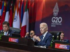 
      
      US President Joe Biden spotted using 'cheat sheet' at G20 summit 
      
      