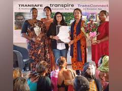 
      
      Sia Sehgal felicitated by Kinnar Asmita Sanstha 
      
      