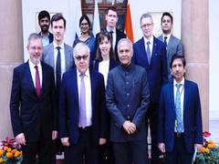 
      
      India, Russia hold wide-ranging discussions on UN 
      
      