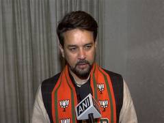 
      
      Gujarat Polls: Anurag Thakur takes dig at absent Rahul Gandhi
      
      