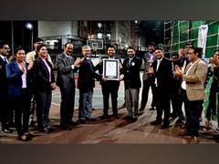 
      
      Indian Doctor messages make history by achieving GUINNESS Title
      
      