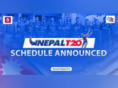 
      
      Cricket Association of Nepal announces schedule for NepalT20
      
      