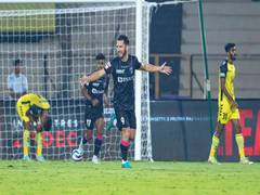 
      
      ISL: Kerala Blasters end Hyderabad FC's undefeated run with a win
      
      