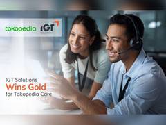 
      
      IGT Solutions wins Gold for Tokopedia Care
      
      