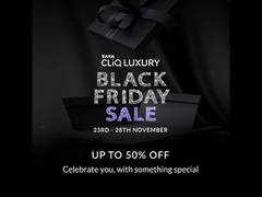 
      
      Tata CLiQ Luxury's Black Friday Sale
      
      