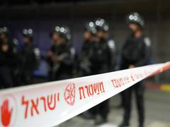 
      
      Jerusalem bus stop bombings, at least 18 injured
      
      