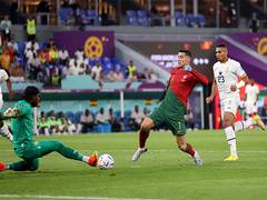 
      
      FIFA World Cup 2022: Ghana hold Portugal 0-0 in half-time 
      
      