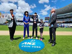 
      
      New Zealand win toss, opt to field against India in 1st ODI
      
      