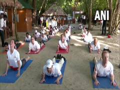 
      
      Andaman and Nicobar: Heads of foreign missions perform Yoga 
      
      