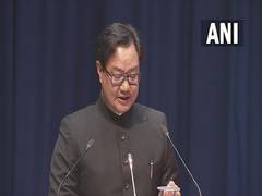 
      
      Kiren Rijiju lays stress on reducing pendency of cases
      
      