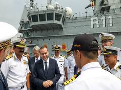 
      
      France-India united to defend maritime sovereignty
      
      