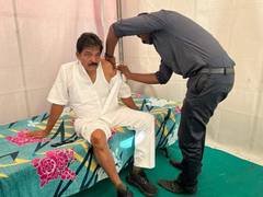 
      
      KC Venugopal suffers injuries during Bharat Jodo Yatra stampede
      
      