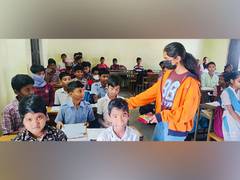 
      
      Oakridge Bachupally students are assisting
      
      