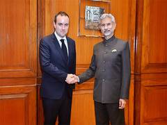 
      
      EAM Jaishankar meets French Defence Minister Sebastien Lecornu
      
      