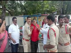 
      
      TDP panchayat leaders arrested in Tirupati
      
      