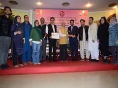 
      
      Afghan traders awarded gold medal at trade fair in India
      
      