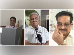 
      
      BJP bigwigs cast their votes in Gujarat Assembly polls
      
      