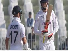 
      
      England posts all-time highest score on Day 1 of Pindi Test
      
      