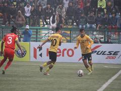 
      
      I-League: Real Kashmir defeat TRAU in five-goal thriller
      
      