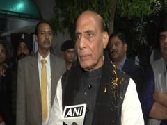 
      
      Lucknow: Rajnath Singh inaugurates Bangla Bazaar ROB
      
      