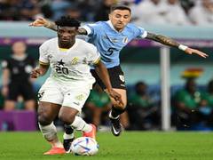 
      
      FIFA WC: Uruguay beat Ghana 2-0 but fail to qualify for last 16
      
      