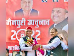 
      
      Mainpuri bypolls: Shivpal Yadav urges people to vote
      
      
