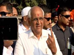 
      
      Gujarat polls: CM Bhupendra Patel casts vote
      
      