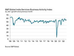 
      
      Services activity growth in India hits three-month high
      
      