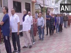 
      
      Gujarat polls: Voter turnout at 34.74 per cent till 1 pm
      
      