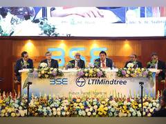 
      
      LTIMindtree rings the opening bell at BSE
      
      