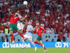 
      
      FIFA WC: Spain play goalless first half against Morocco
      
      