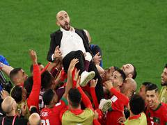 
      
      FIFA WC: Morocco knock out Spain 3-0 in penalty shootout
      
      