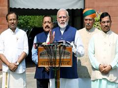 
      
      PM Modi likely to interact with media today
      
      