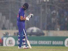 
      
      Indian cricket fraternity hails Rohit Sharma's gutsy half-century
      
      