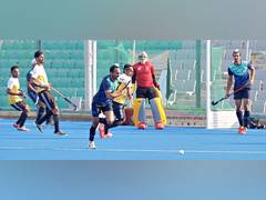 
      
      RSPB, PSPB, PNB, SSCB gear for semis of Inter-Department Hockey 
      
      