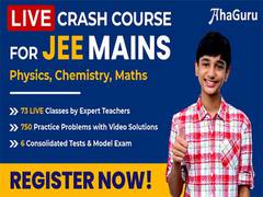 
      
      AhaGuru JEE Mains Crash Course - Add Power to Your Preparation
      
      