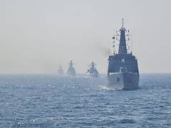 
      
      Indian Navy participates in maiden IFR in Bangladesh
      
      