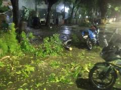 
      
      Cyclone Mandous completes landfall, likely to weaken
      
      