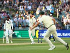 
      
      Aus set WI 497 runs to win, visitors top order crumbles 
      
      