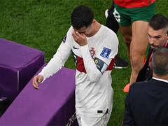 
      
      Ronaldo walks down tunnel in tears as Portugal crash out of WC
      
      