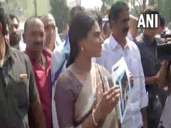
      
      Health of YSR Telangana Party chief YS Sharmila Reddy improving
      
      