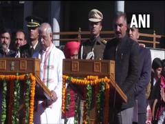 
      
      Sukhwinder Singh Sukhu takes oath as 15th CM of Himachal
      
      