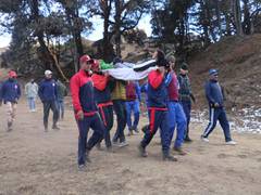 
      
      ITBP rescues injured trekker in Uttarakhand's Auli
      
      