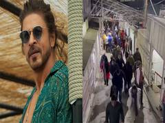 
      
      After Mecca, Shah Rukh Khan visits Vaishno Devi Temple
      
      
