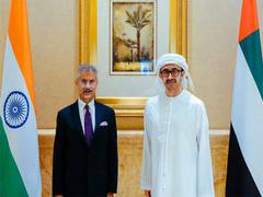 
      
      EAM Jaishankar holds meeting with UAE counterpart in Abu Dhabi
      
      
