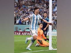 
      
      FIFA WC: Alvarez's brace, Messi's goal help Argentina enter final
      
      